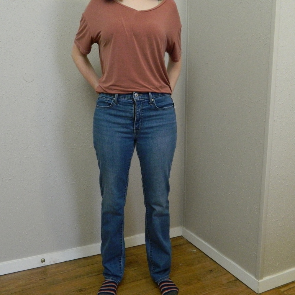 Levi's 314 Shaping Straight leg Jeans